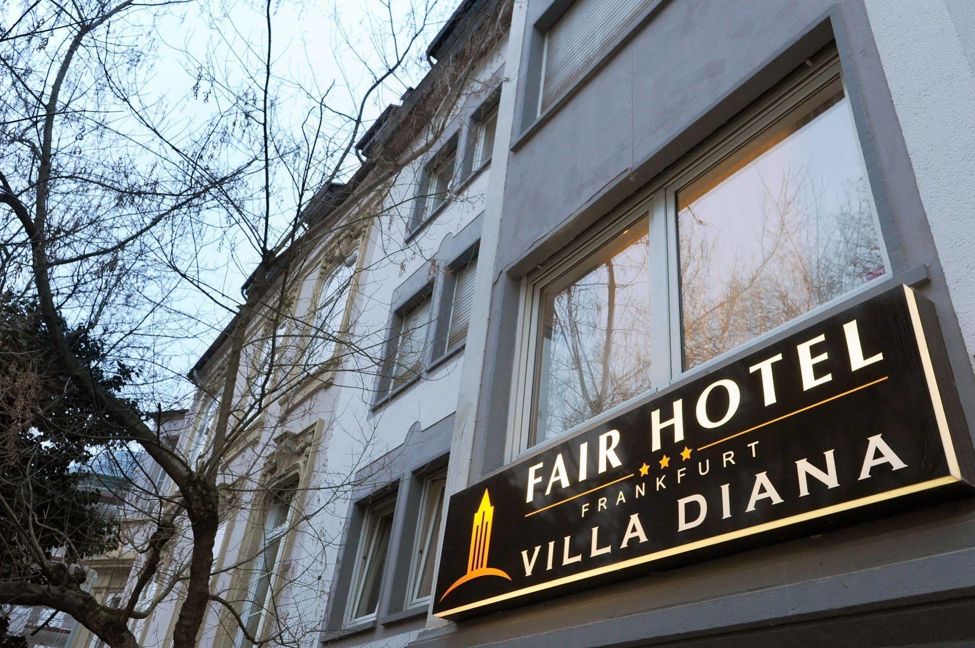 Fair Hotel Villa Diana Франкфурт на Майн Екстериор снимка